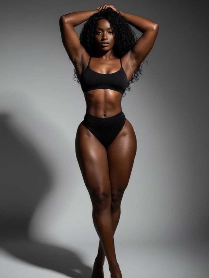 Yina Riascos — fitness model portrait